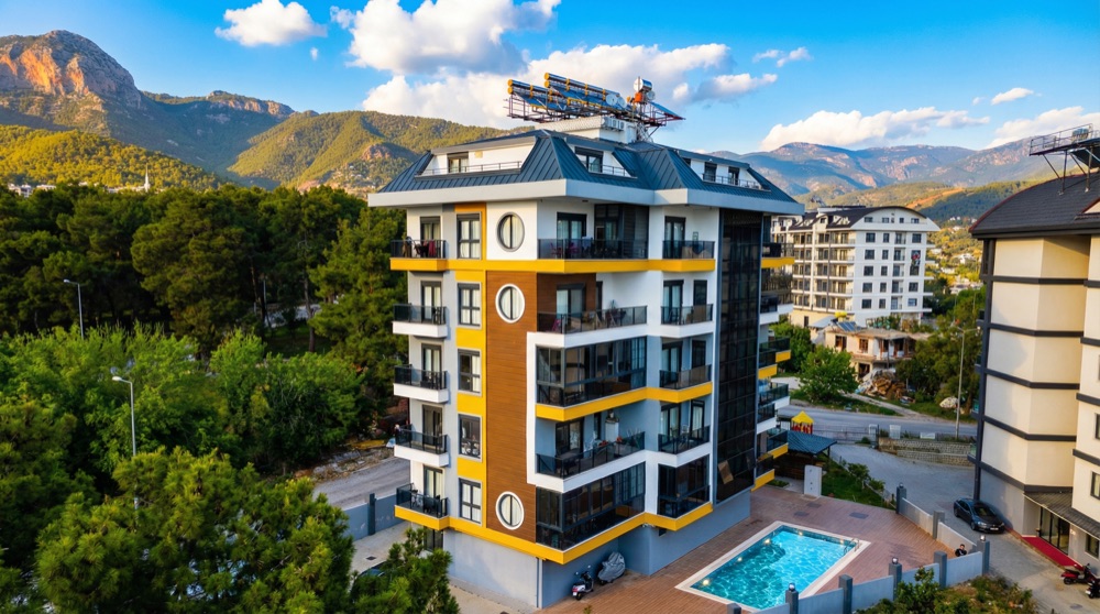 Trendy Nova – aerial view over Mahmutlar, Alanya